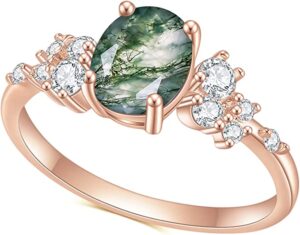 Gem's Beauty 14K Rose Gold Ring